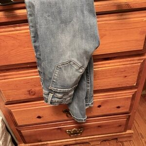 KanCan Women's Straight Leg Light Blue Jeans